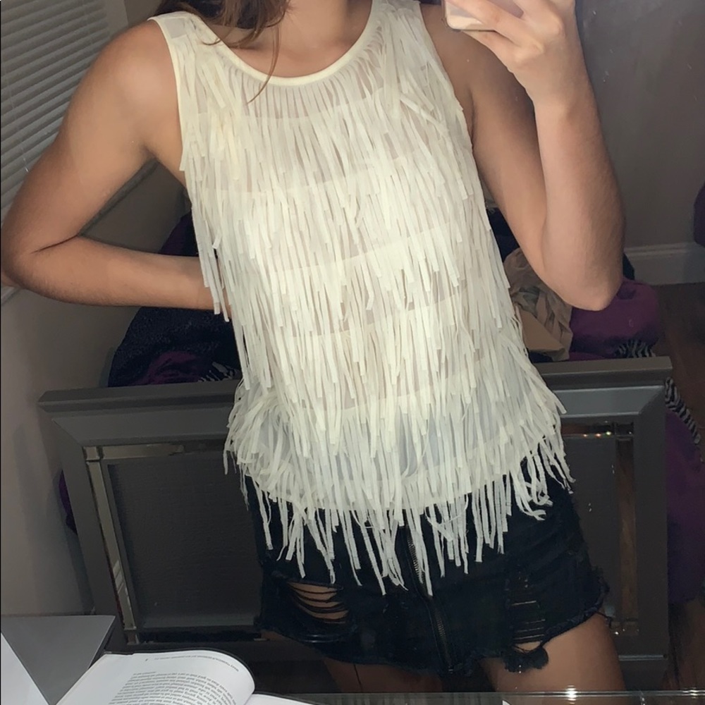 fringes blouse